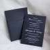 Pocket Invitation Card Hard Cover Invitation Personalized Custom